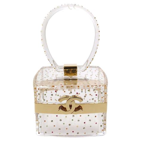 chanel acrylic purse